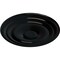 Ekena Millwork Giana Ceiling Medallion (Fits Canopies up to 7 7/8"), Hand-Painted Black Pearl, 32 5/8"OD x 1 1/2"P CM32GIBPS - alternate 4